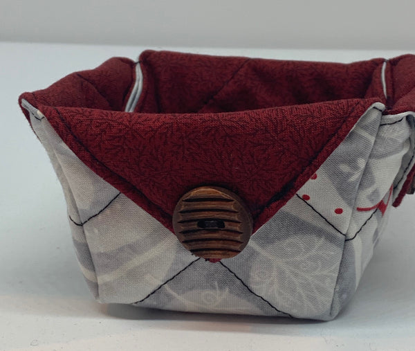 Extra small Fabric box - Christmas