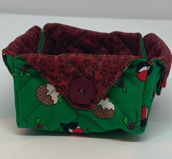 Small Fabric box - Christmas