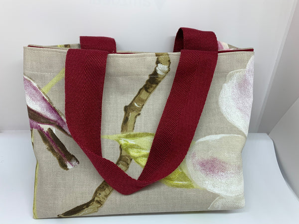 Bithiah Designs Bird design fabric tote bag