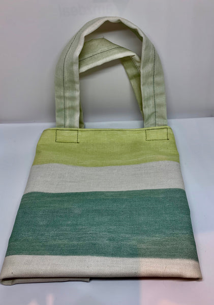 Bithiah Designs Striped fabric Tote Bag