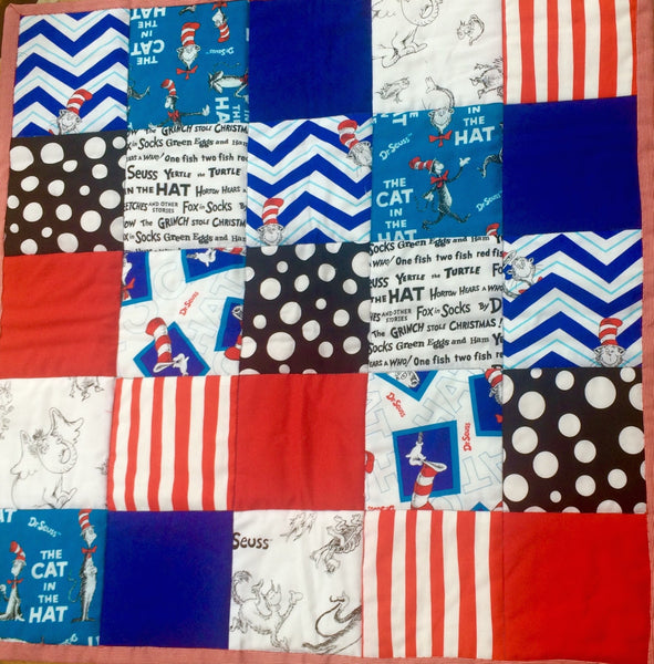 New! Dr Seuss quilt/playmat