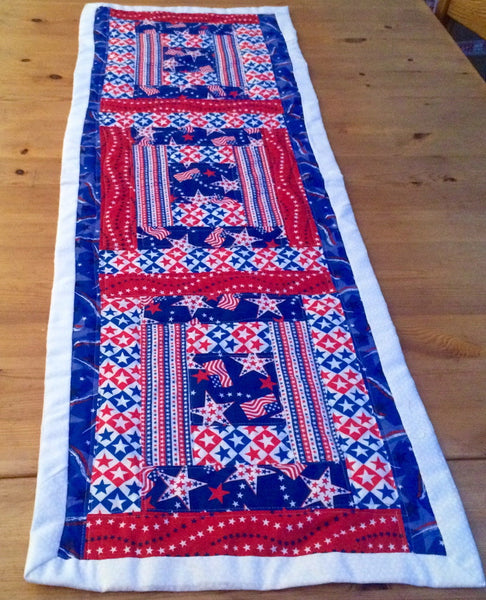 Stars and Stripes table runner