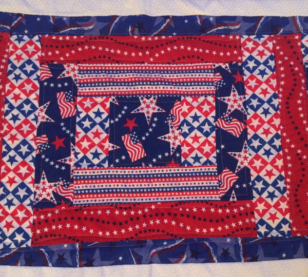 Stars and Stripes table runner